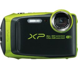 FUJIFILM XP120 Tough Compact Camera - Black & Green